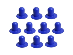 10 Cubiertas Extendidas Para Piscinas, Cubierta De Filtro De Repuesto Compatible Con Piscinas Lay Z Spa (pvc, Azul)