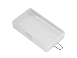 Baoj-2026novo5pcs Porta Bateria De Pp Duro Transparente 8aaa