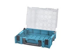 Estuche Makita Makpac 191x84 de 4 piezas, azul transparente, plástico
