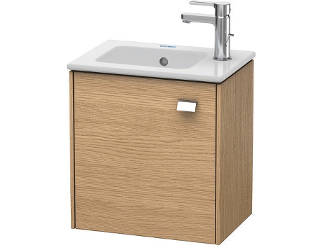 Mueble bajo lavabo DURAVIT Brioso de pared 42,0 x 28,9 cm 1 puerta con bisagra a la izquierda para lavabo ME by Starck 072343