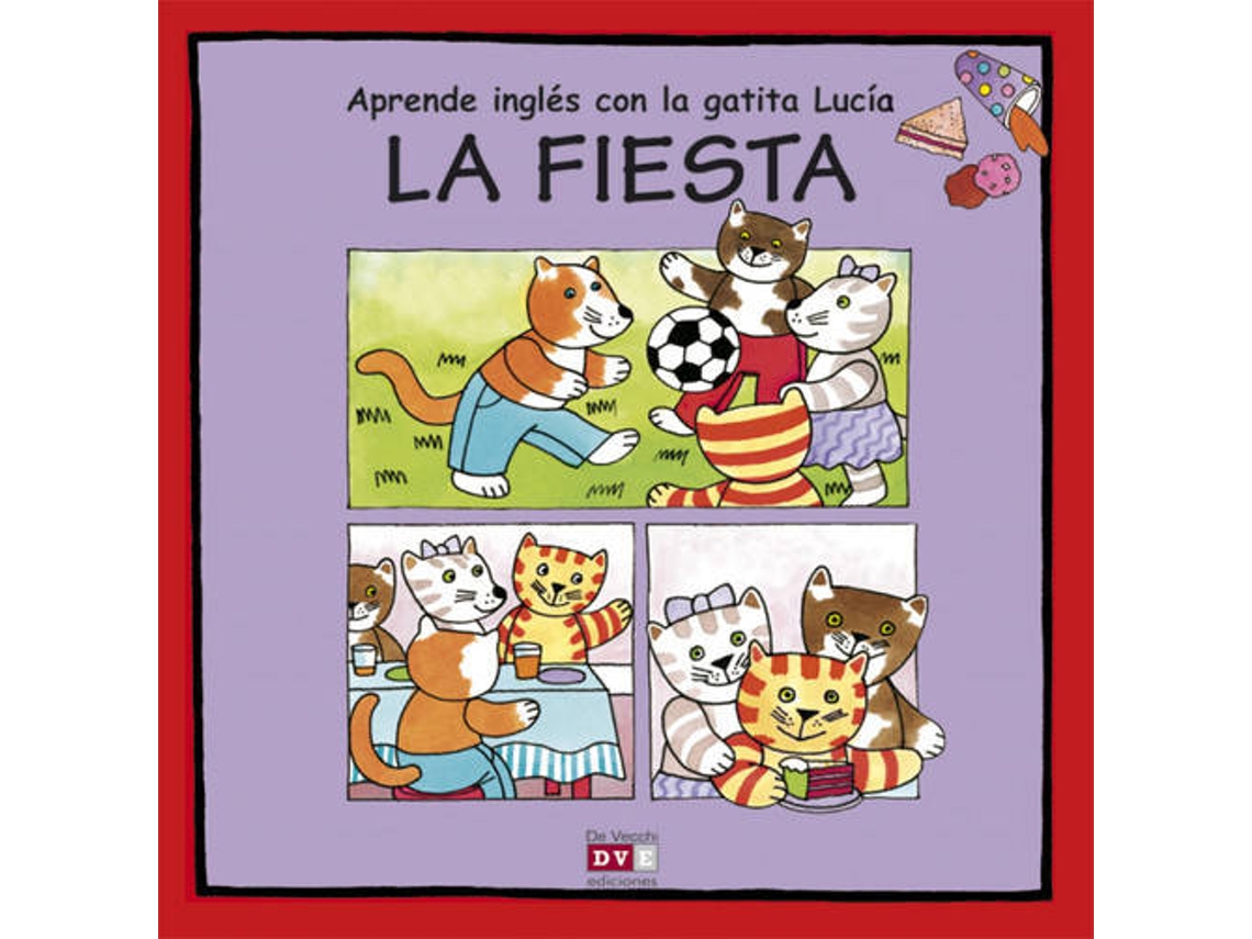 Libro Aprende Ingles Lucia Fiesta de Catherine Bruzzone (Español)