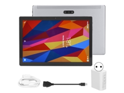 Tablet PC de 10.1 pulgadas, 8 núcleos, Android 11, 6 GB de RAM, 128 GB de ROM, Wi-Fi 2.4/5G, color gris claro dorado
