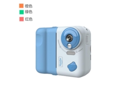 Cámara Polaroid para niños (azul claro para imprimir) (Imprime fotos en un solo color - Tarjeta de memoria de 16 GB)