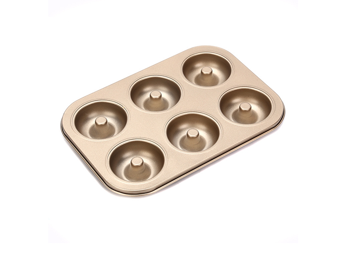 Molde Para Hornear Donuts - Molde Para Donuts De Acero Inoxidable - Regalo Para Panadero JEIIBRZUI