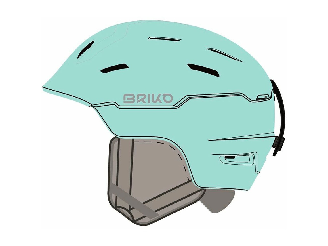 Casco de Esquí BRIKO Crystal 2.0 (S)