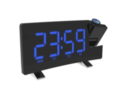 Reloj con Proyección, Radio FM, 180 en el Techo, Doble Alarma, Infantil NEVEANCE