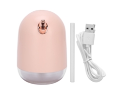 Humidificador de escritorio USB de 330 ml con difusor de aroma y luz ambiental para el hogar, la oficina y el coche.