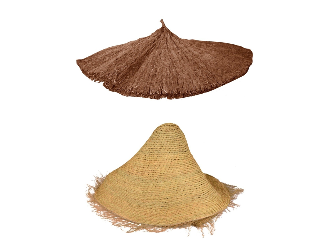 Manto De Sombrilla De Brezo Y Esparto Para Exteriores – Manto Redondo Para Sombrilla De Playa, Jardín Y Piscina Brezo Diámetro: 2 Metros