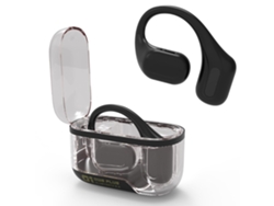 YEMAESRE Auriculares estéreo inalámbricos de alta fidelidad Pantalla LED Bluetooth con cancelación de ruido Negro
