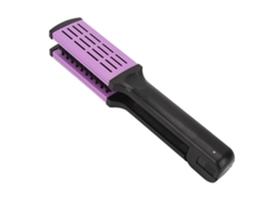 Peine de doble cepillo con cerdas suaves, cepillo alisador antiestático con mango ergonómico para peluquería.