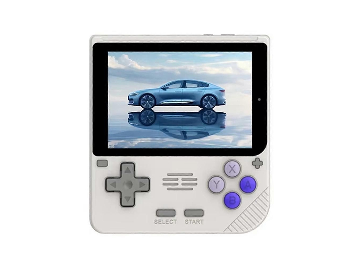 Consola de juegos portátil retro V10 con pantalla de 3,5 pulgadas, Linux, mando compatible y varios moduladores 3D. GOKOCO