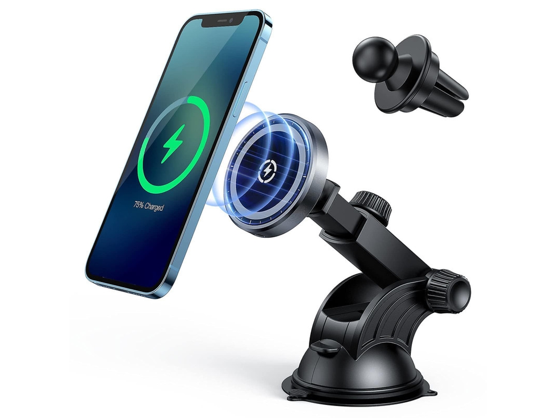 Cargador Sem Fio Para Apple Yizhood Negro