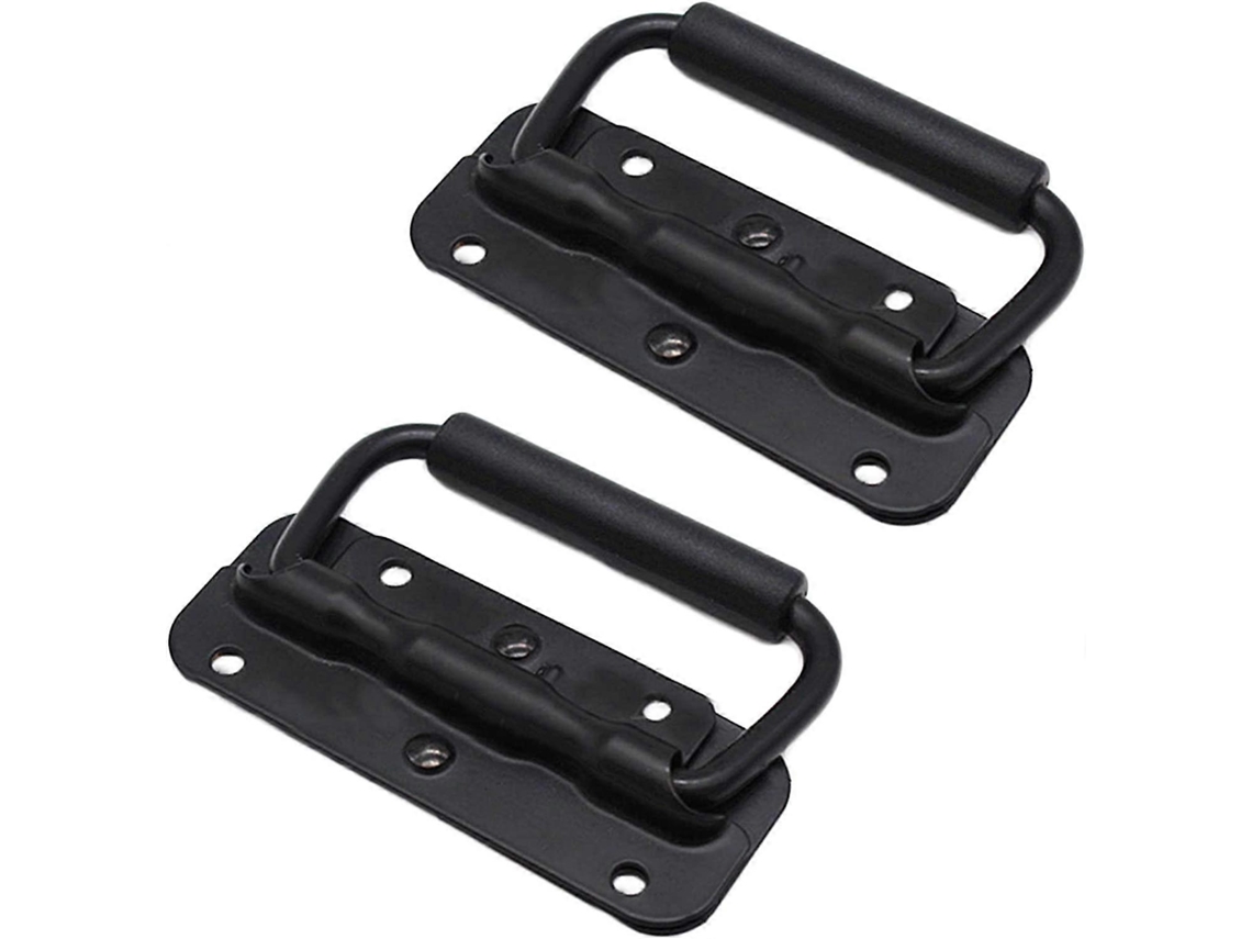 Mango De Acero Inoxidable Para Cajas, Mango Plegable Con Resorte, Accesorio Duradero Para Cajas De Herramientas Y Embalajes