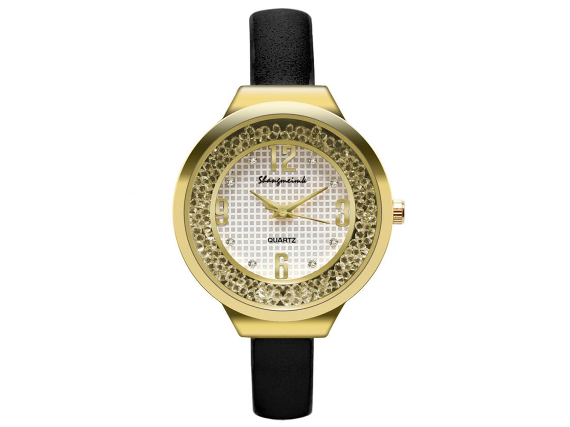 Reloj De Pulsera Unisex Informal De Cuarzo Con Correa De Cuero Torre Eiffel (negro)