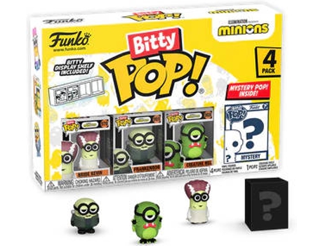 Figura FUNKO Bitty Pop! Minions - Frankenbob (4 Peças)