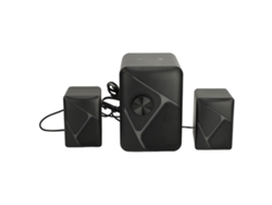 Altavoces De Sobremesa Con Sistema Multimedia Usb 2.1, Subwoofer Y Luz Rgb Para Tv, Ordenador Y Teléfono Móvil.