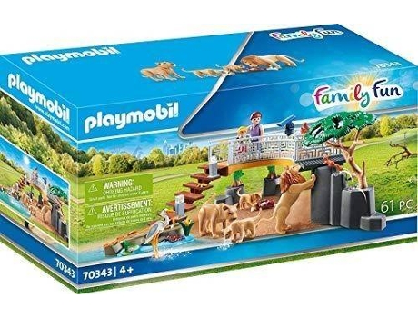 PLAYMOBIL Family Fun: Gabinete Lions - (Edad Mínima: 4 - 61 piezas)