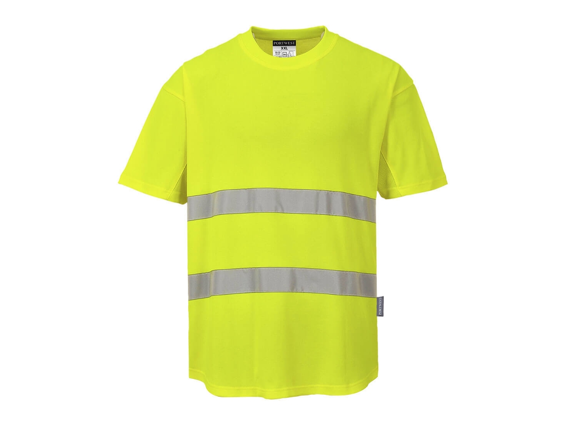 Camiseta Mesh Alta Visibilidad: Comodidad Y Frescura En Climas Cálidos Amarillo / Xxl