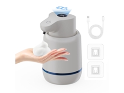 Dispensador automático de jabón en espuma sin contacto, recargable por USB, con cuatro velocidades ajustables, MDUG (tipo espuma)