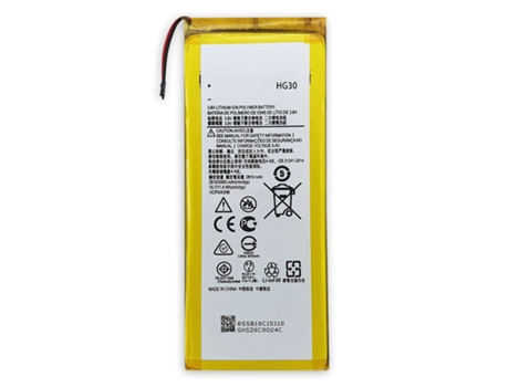 BATERIA MOTOROLA HG30 - MOTOROLA Moto G5s / G5s Plus / XT1792 / XT1793 / XT1805 / 3000mAh