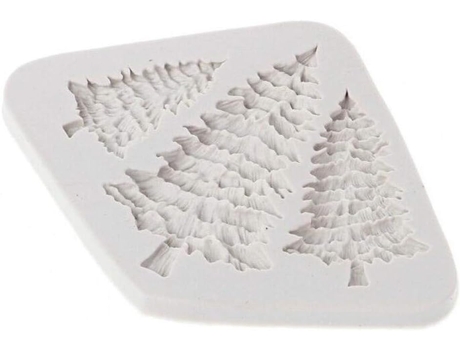 Molde de silicona para pastel de Navidad con forma de árbol