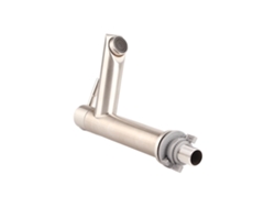 Grifo simple de agua fría (acero inoxidable sin tubo)