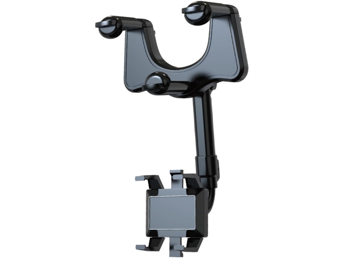 Soporte Para Teléfono De Coche, Montaje En Salpicadero, Portátil, Ajustable, Negro.