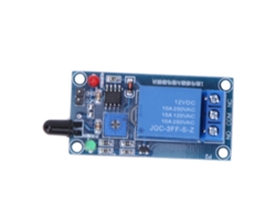 Módulo Sensor De Incendio Infrarrojo 12vdc 760~1100nm Relay De Detección De Llama