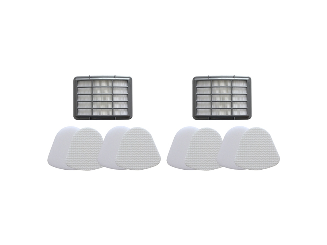 Juego de 2 filtros adecuados para aspiradora Shark Nv350 Nv351, elementos filtrantes Haipa, juego de filtros de algodón