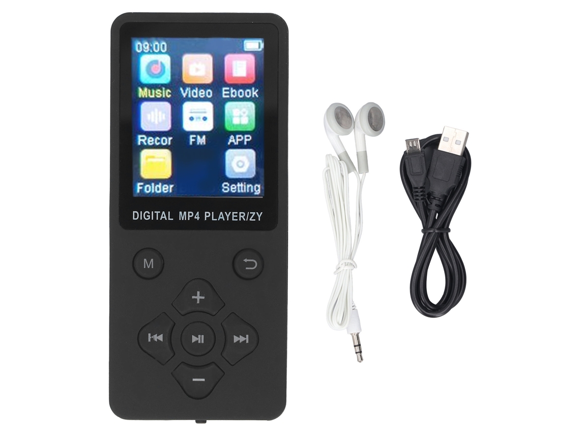 Reproductor MP4 con pantalla a color y Bluetooth 5.0