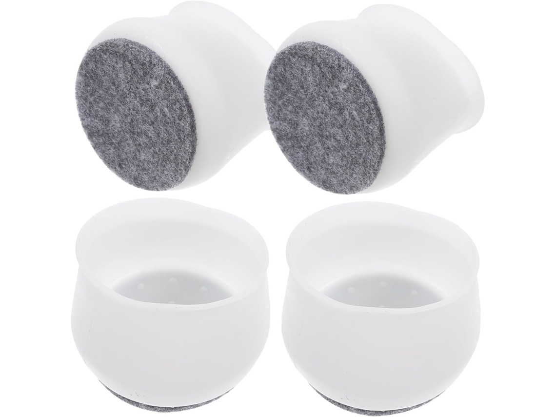 Protectores 4piezas Fundas Fieltro Silicona Pies Escritorio