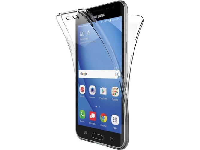 Funda Samsung Galaxy J3 2016 DMOBILE 360º Transparente