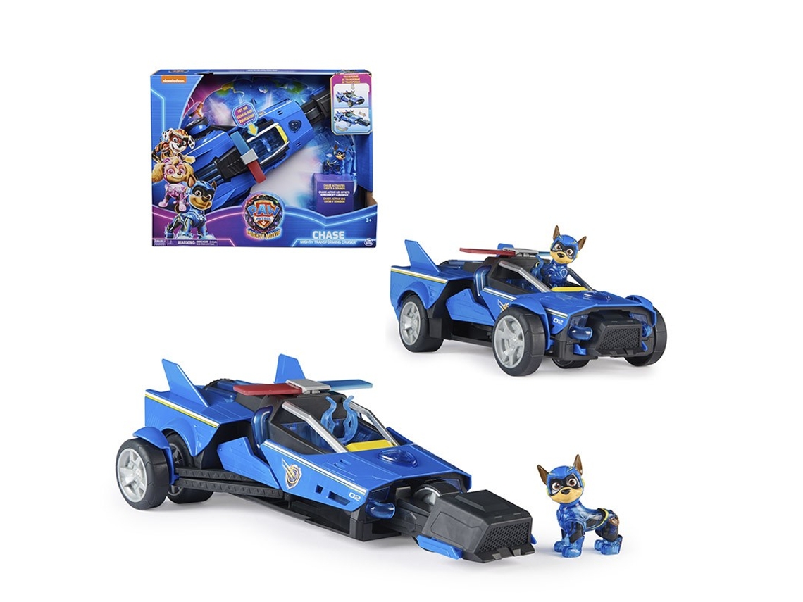 Patrulla Canina Mighty Movie Vehiculo Deluxe Chase (3 años)