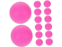 50 Bolas De Bingo De Plástico De Colores Con Esferas Blancas