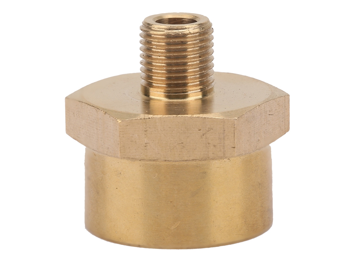 2026velora-conector De Tubería De Latón Adaptador 1/8" Bspp Macho A 1/2" Bspp Hembra Para Manómetro De Presión