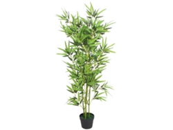 Planta artificial con maceta bambou 120 cm vert dec021937
