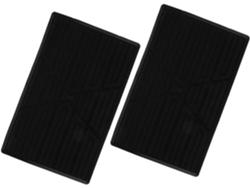 Alfombrillas Para Coche De 2 Piezas, De Goma Dura, Antideslizantes, Protección Para Moqueta.