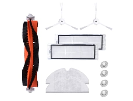 Cepillo Lateral, cepillo de rodillo, filtro de tela para fregona para Xiaomi Roborock Robot S50 S51 S55 S5 S6, piezas de aspiradoras, accesorios