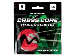 Linha Elástica Cross Core Hybrid 6 M Vermelho 2.4 Mmmaver