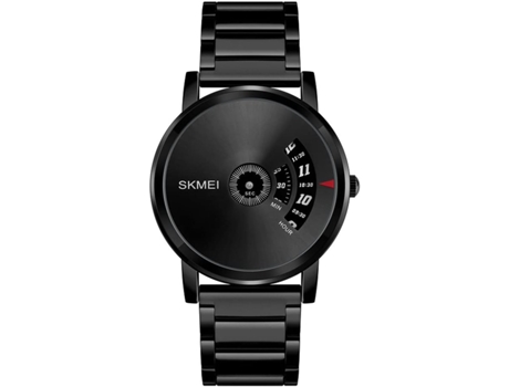 VEANXIN Reloj de vestir Relojes de pulsera de acero inoxidable-blanco