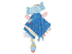 Manta De Seguridad Suave Con Forma De Elefante Para Bebés. Juguete Que Desarrolla La Coordinación Mano-ojo. Unisex.