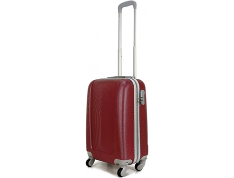 Maleta Equipaje De Mano Cabina Trolley Viajar En Avión Viaje 4 Ruedas 360º Giratorias. (Granate) COSHANO