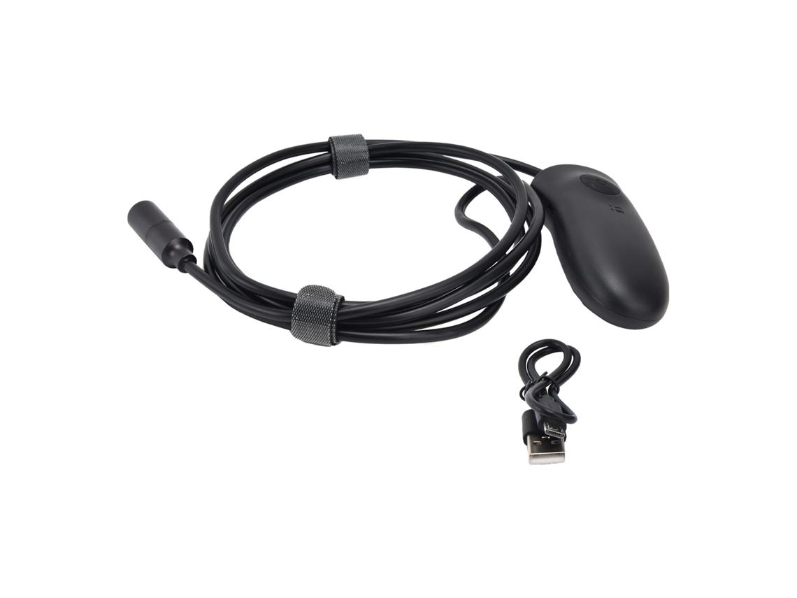 Endoscopio Wifi Con Autoenfoque, Ip68, 500 W, Hd, 6 Led, Cable Semirrígido De 2 M Para Android E Ios.