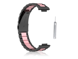 Correa De Acero Inoxidable De Repuesto Compatible Con Huawei Watch Fit2