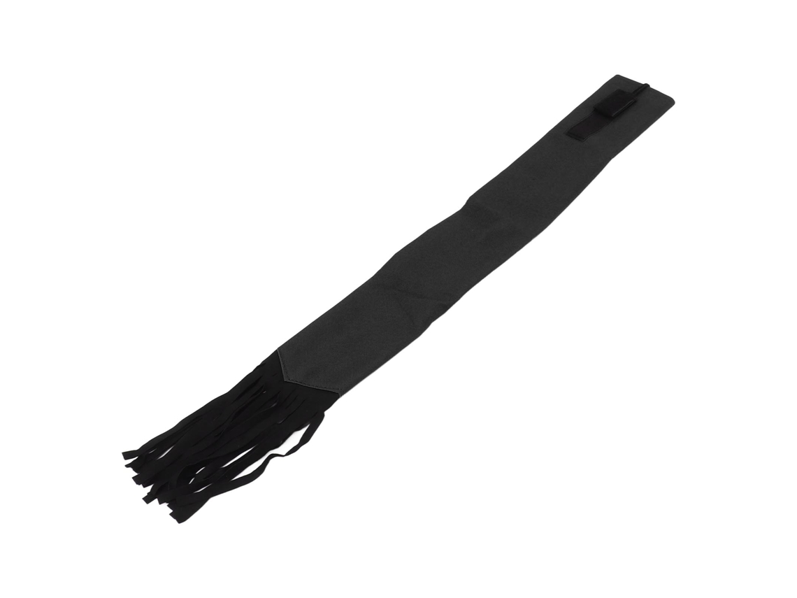 Bolsa Para Coleta Con Flecos, Protector Antimordeduras, Antisuciedad, Tela No Tejida, Accesorio De Aseo Equino, Negro