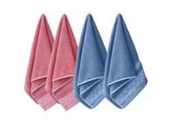 Juego De Toallas Kofihety Manos Baño Suaves Algodón - 4pcs (33x72cm)