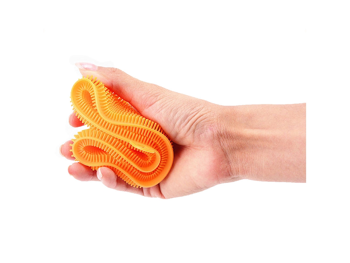 Cepillo De Limpieza Multiusos De Silicona Resistente Al Calor Para Platos Y Frutas.