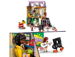 Tienda de música y apartamento Lego® Friends - Set de construcción de 3 muñecos - Figura de Corgi
