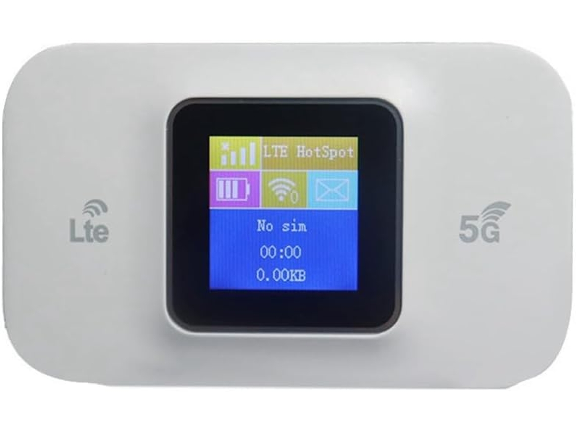 Router Wifi 4g Lte Pocket Mifi Con Tarjeta Sim Plugplay Para Móviles De 150 Mbps