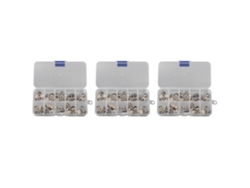 150 Botones Decorativos Removibles Con 3 Cajas De Almacenamiento Para Manualidades.